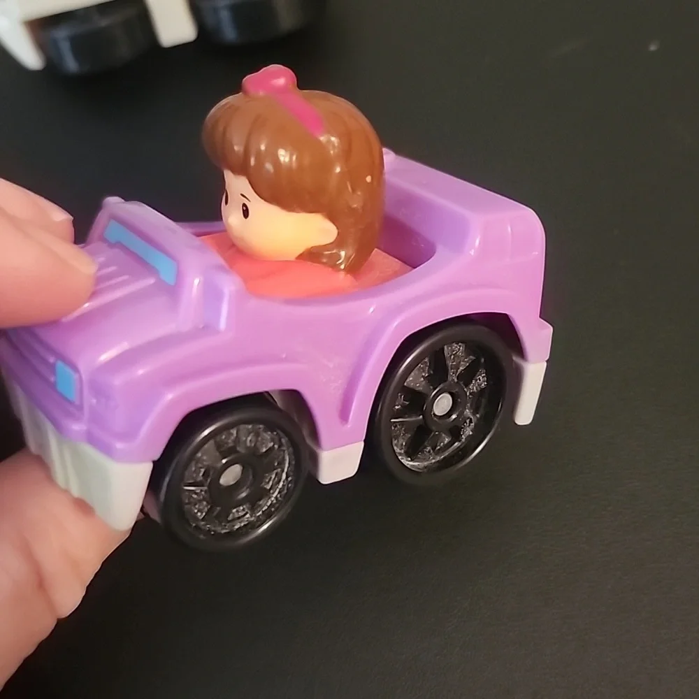 Colorful Toy Car Set Of 4 Mattel And White Castle Brands